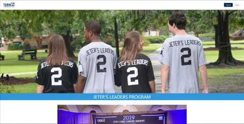 Jeters Leaders Web App website screenshot